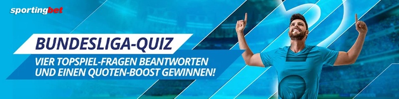 Bundesliga-Quiz bei Sportingbet – Fragen richtig beantworten und gewinnen